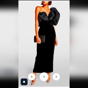 RAVUS Ruffled Evening Dress Gown